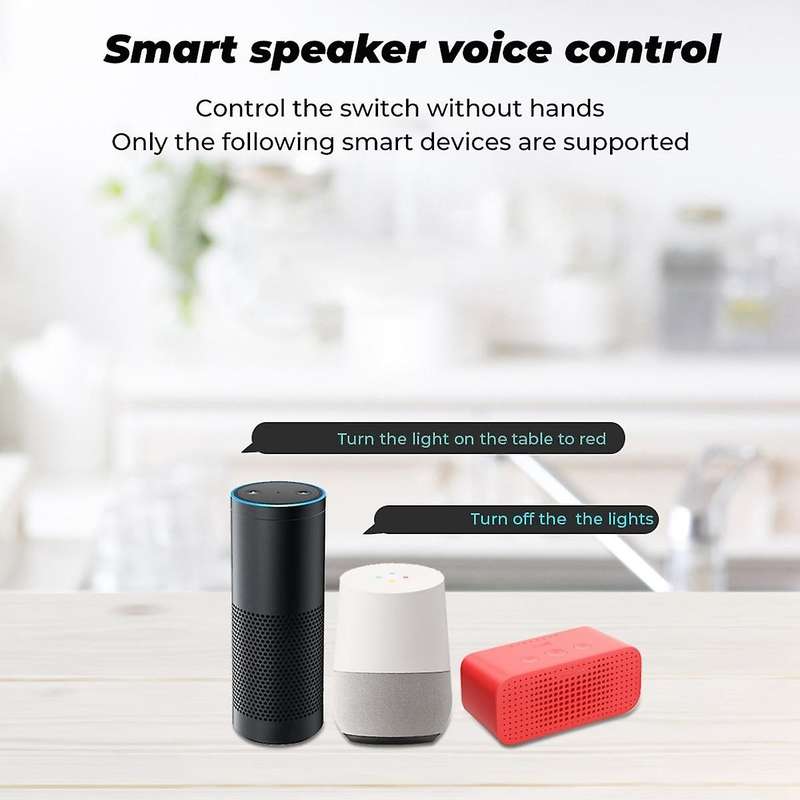 2CH Tuya WiFi Switch Fan Controller Smart Home Stepless Speed Switch Voltage Regulator for Alexa Goo