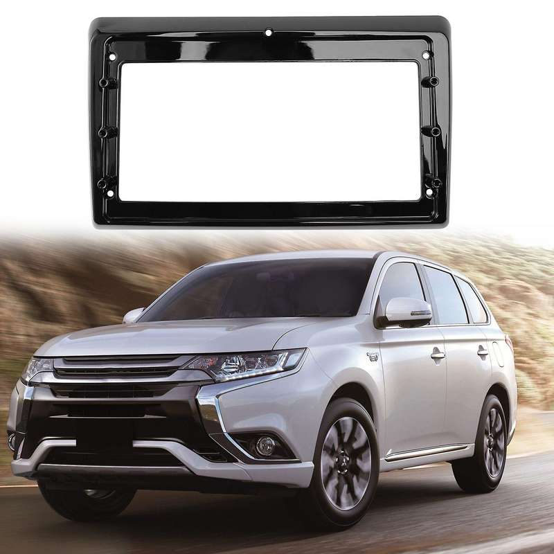 2Din Car DVD Frame Audio Fitting Adaptor Dash Trim Kits Facia Panel 9 Inch for 2016+
