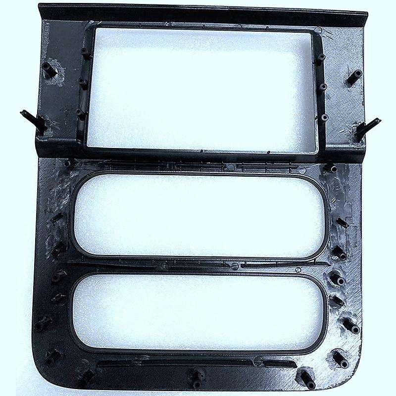 2Din Car GPS Radio Fascia Frame for 2002-2005 Ram 1500 2500 3500 Black Refitting Dash Panel Mount Ki