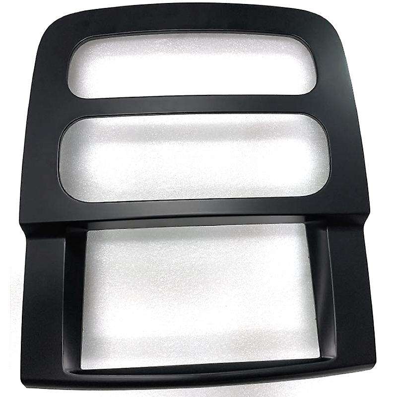 2Din Car GPS Radio Fascia Frame for 2002-2005 Ram 1500 2500 3500 Black Refitting Dash Panel Mount Ki