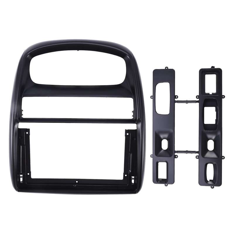 2Din Car DVD Frame Audio Fitting Adaptor Dash Trim Kits Fascia Panel 9 Inch for Duster 2010-2014