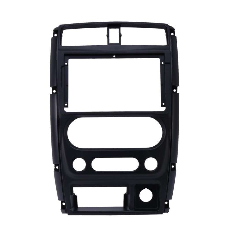 2Din Car DVD Frame Audio Fitting Adaptor Dash Trim Kits Fascia Panel 9 Inch for Jimny 2007-2016