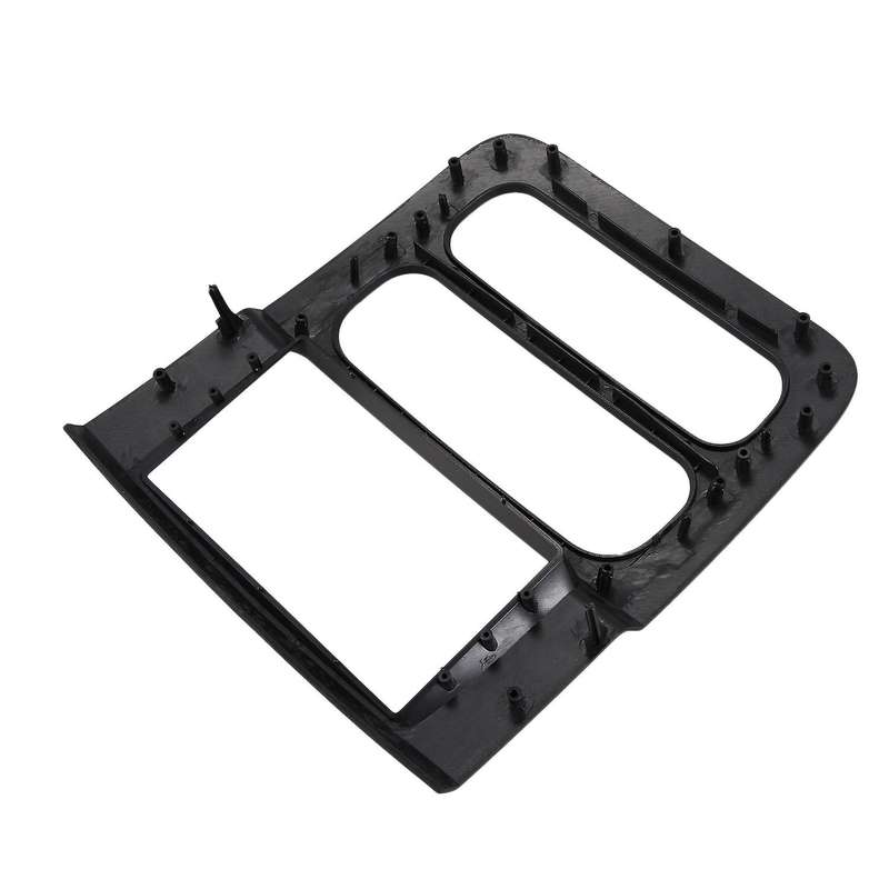 2Din Car GPS Radio Fascia Frame for 2002-2005 Ram 1500 2500 3500 Black Refitting Dash Panel Mount Ki