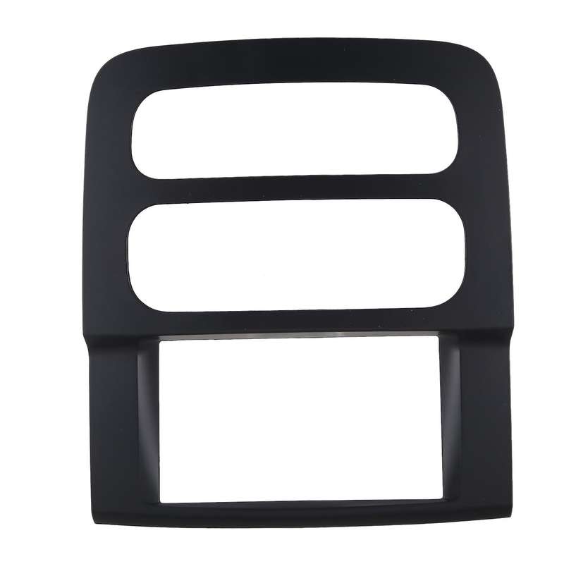 2Din Car GPS Radio Fascia Frame for 2002-2005 Ram 1500 2500 3500 Black Refitting Dash Panel Mount Ki
