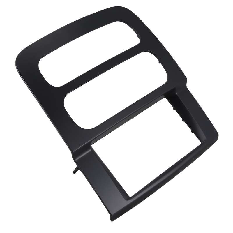 2Din Car GPS Radio Fascia Frame for 2002-2005 Ram 1500 2500 3500 Black Refitting Dash Panel Mount Ki