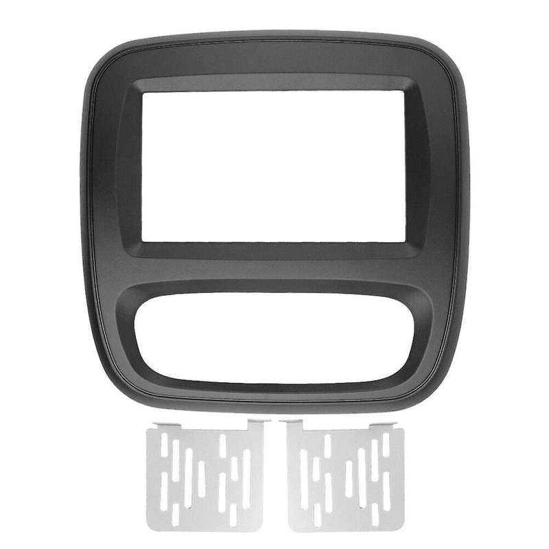 2Din Car Radio Fascia DVD Panel Dash Kit for Trafic Opel Vivaro 2015 Up Auto Stereo Installation Das