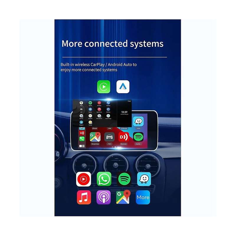 2g+16g Carplay Ai Box Android 11 Wireless Android Auto & Carplay Bluetooth Qcm2290 4-cores Wifi Tf