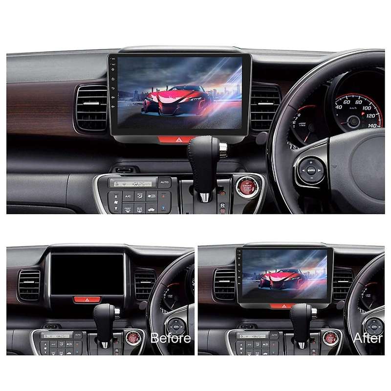 2G+32G Android 13 9 Inch Car Stereo Carplay Android Auto for N-BOX 2011-2017 RHD, Bluetooth Wifi FM