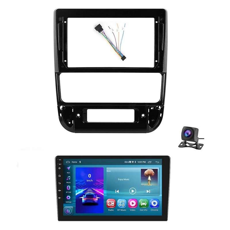 2G+32G Android 13 9inch Car Stereo Wireless Carplay Android Auto for 406 1999-2004,Bluetooth FM Wif