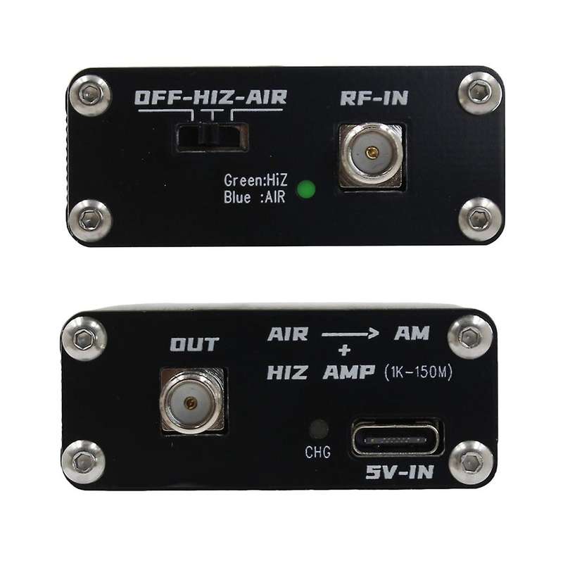 2-In-1 Air Frequency Converter Aviation Band Frequency Conversion to Short Wave Converter High Impe