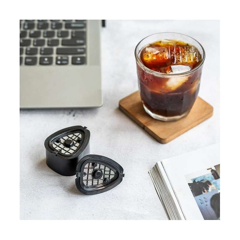 2-In-1 Coffee Capsule Pod for NESTLE ST 9662.62 Refillable Filter Pod Replacement Coffee Capsule Tea