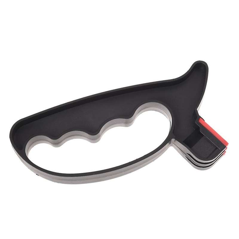 2-in-1 Knife / Scissor Sharpener with Hand Guard