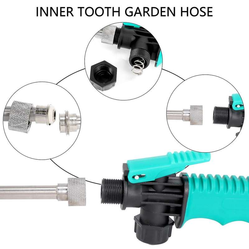 2in1 High Pressure Power Water- Jet Car Cleaning- Hose Wand Nozzle Sprayer Watering Spray Sprinkler