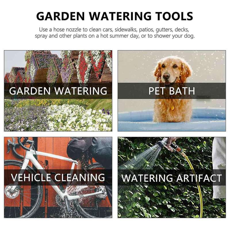 2in1 High Pressure Power Water- Jet Car Cleaning- Hose Wand Nozzle Sprayer Watering Spray Sprinkler