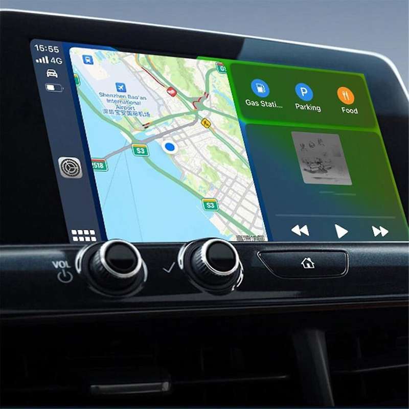 2-In-1 Wireless Carplay Android Adapter USB Wireless Adapter Car Adapter Convert Wired Android Auto
