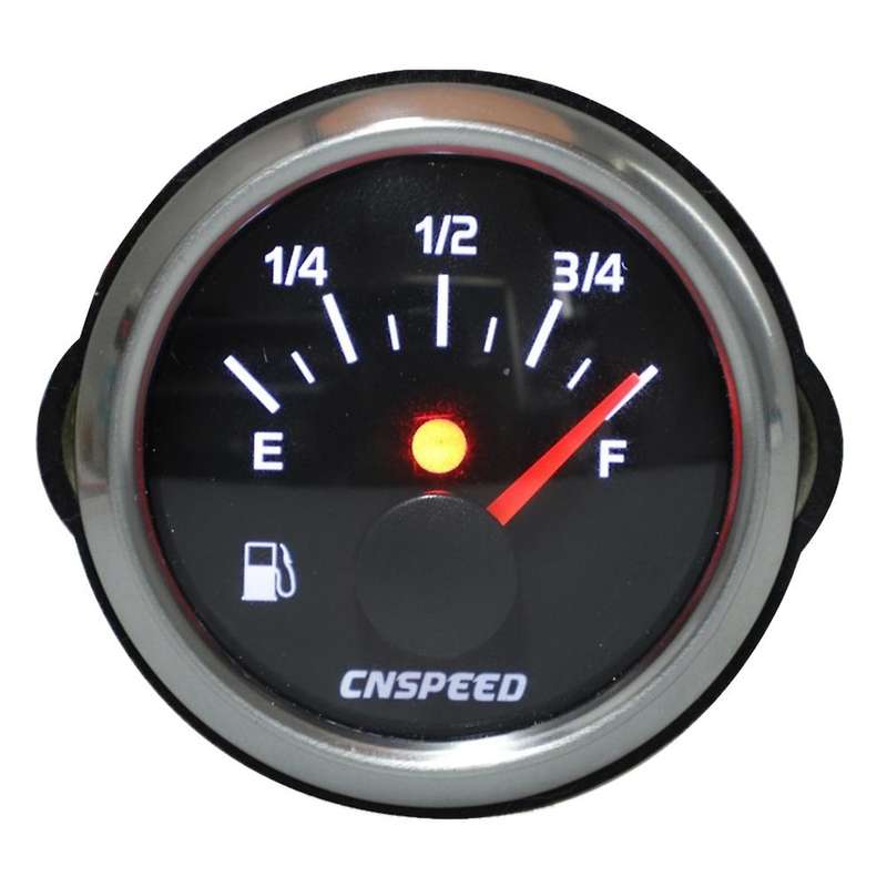 2inch 52mm Mechanical Car Fuel Level Gauge Car Meter E-1/4-1/2-3/4-F Fuel Level Indicator