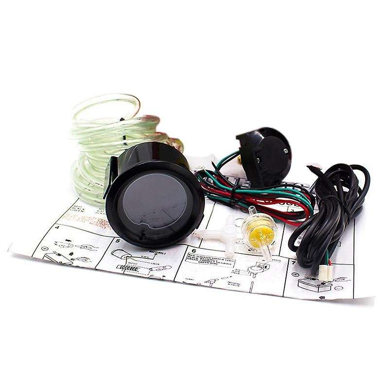 2inch 52mm Universal Car Boost Gauge LCD 7 Colors Psi Turbo Boost Gauge Meter
