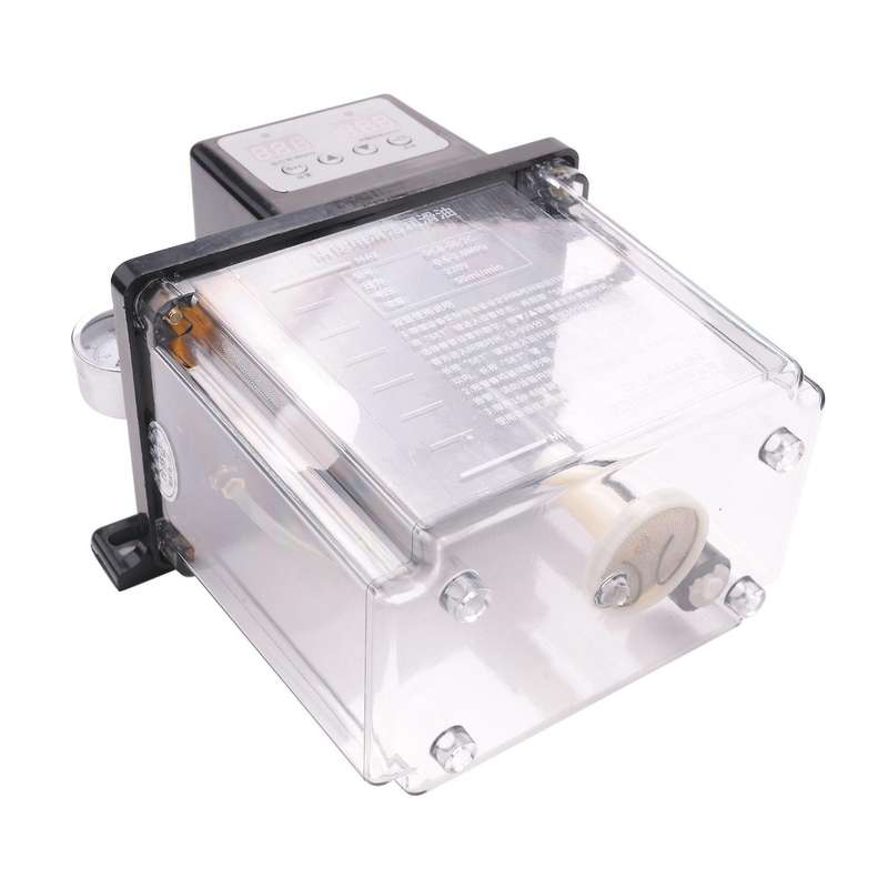2L Automatic Lubricating Oil Lubrication Pump with Pressure Gauge