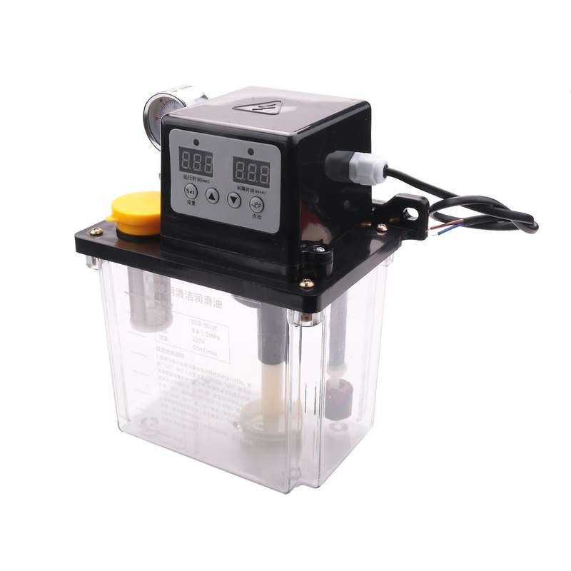 2L Automatic Lubricating Oil Lubrication Pump with Pressure Gauge