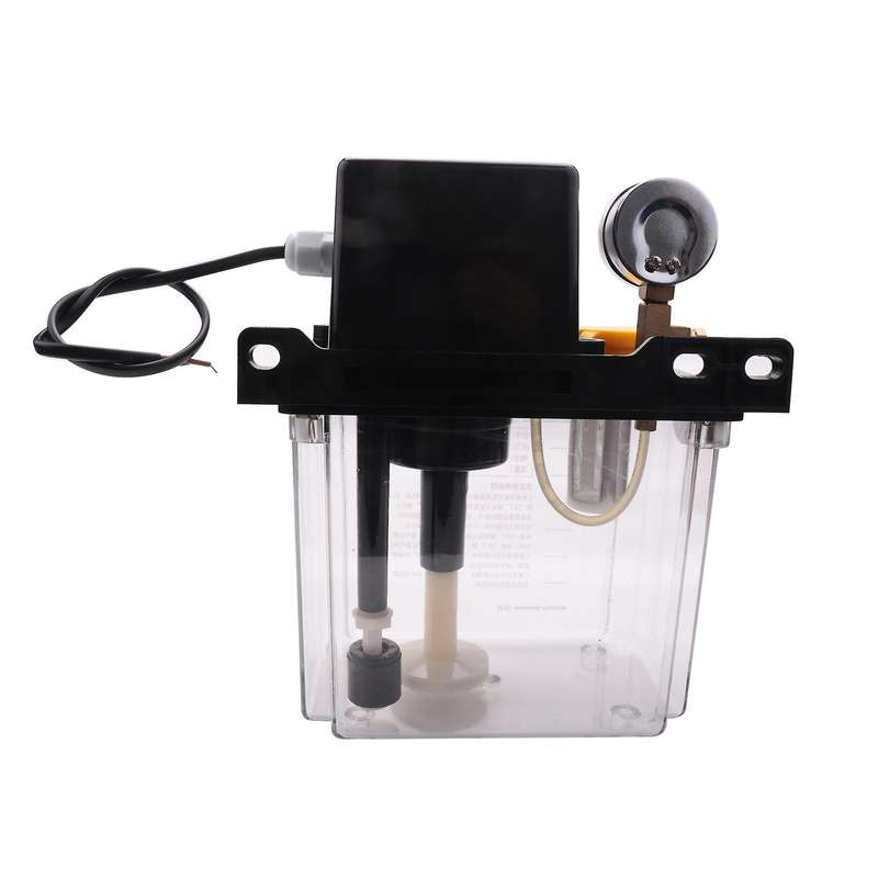 2L Automatic Lubricating Oil Lubrication Pump with Pressure Gauge