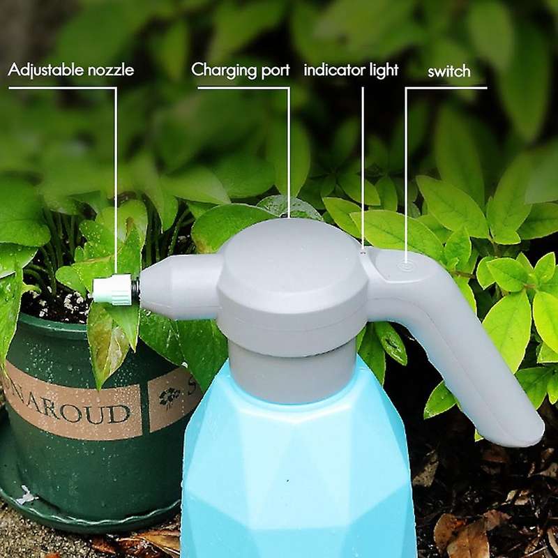 2L Electric Watering Can USB Watering Can Household Watering Can Watering Can Gardening Disinfection