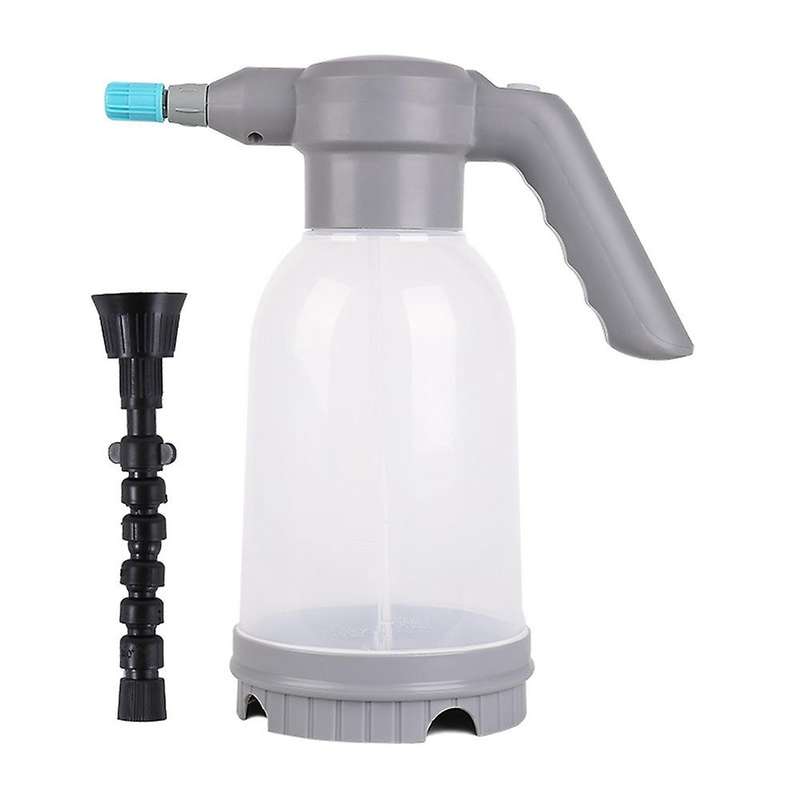 2L Electric Automatic High-Pressure Garden Water Bottle 360 Degree Battery Sprayer Watering Hose USB