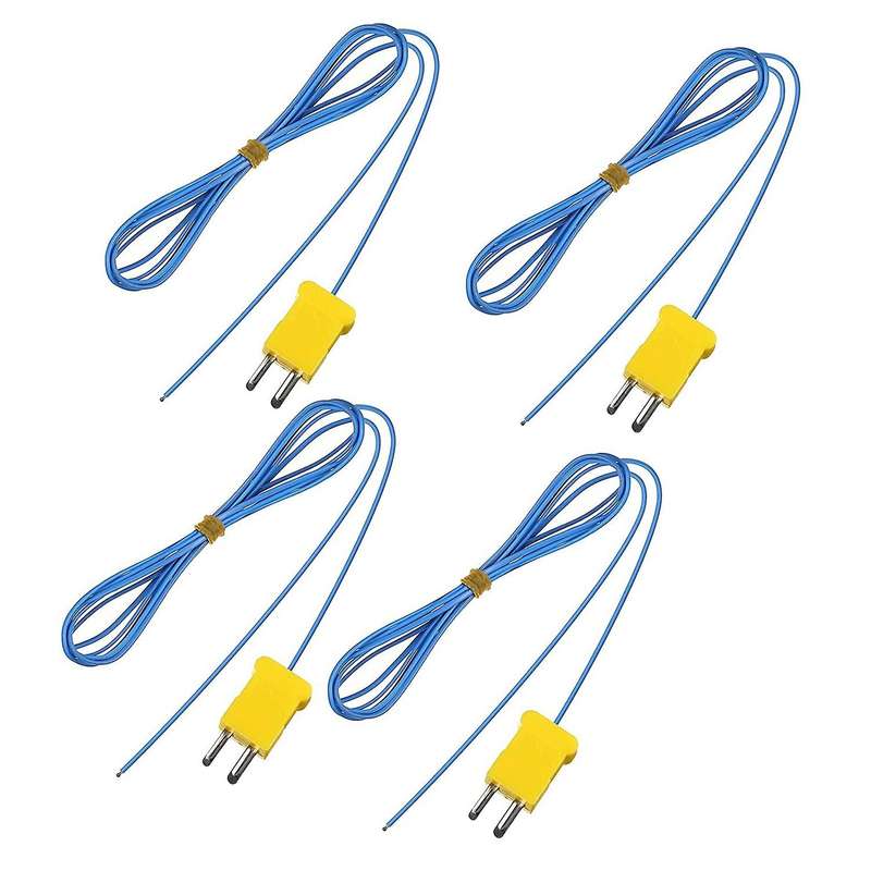 2M K-Type Temperature Sensor Probe Sensor Temperature Sensors Measure Range -40 to 400 (-104 to 752