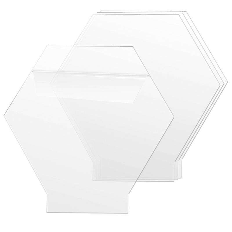 2mm Acrylic Blanks for Light Clear Acrylic Sheets with Protective Film for Table , Diy Display Proj