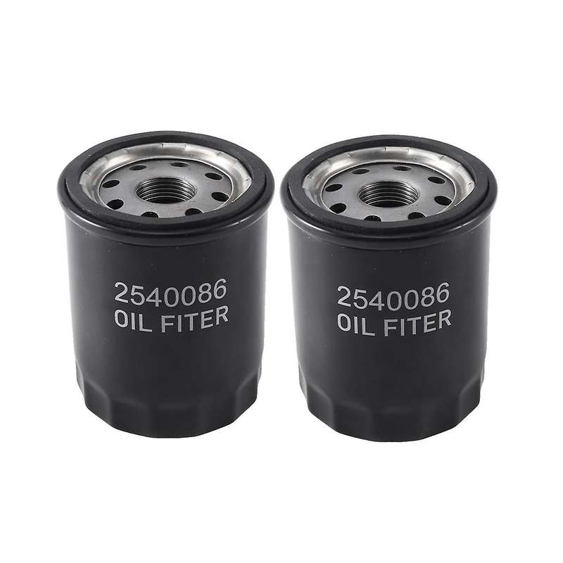 2-pack 2540086 Oil Filter for Sportsman Rzr General Turbo Crew Xp Atv 2540006, 2540122
