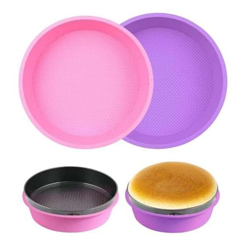 2pack Cheesecake Pan Protector,water Bath Protector for 9,9.5 Inch Round Springform Pan,round Cake M
