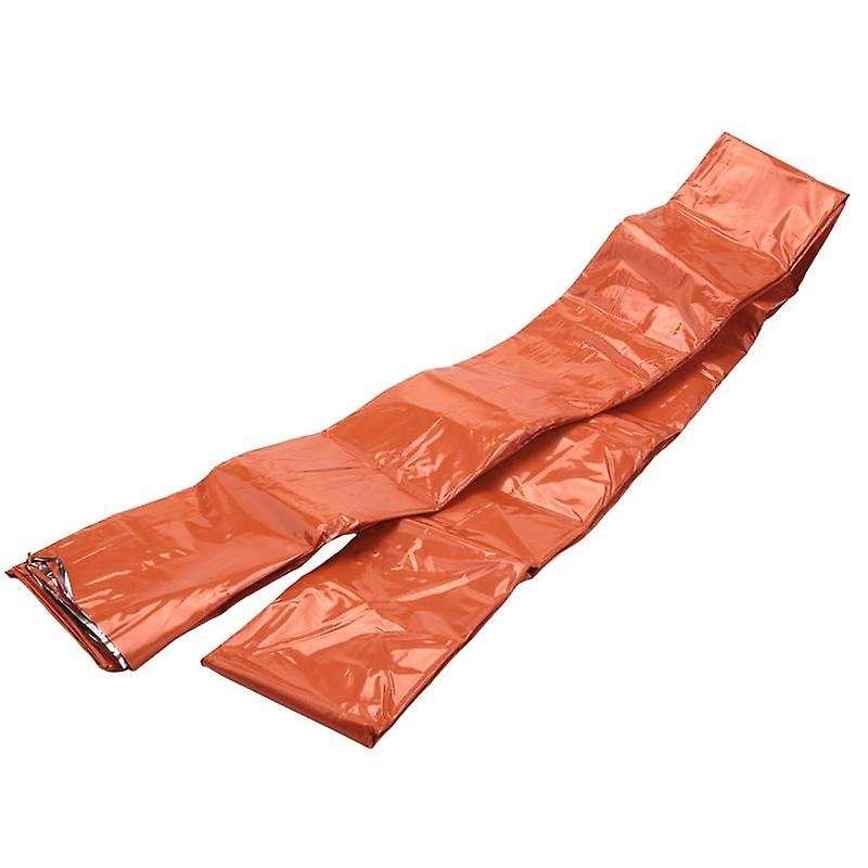 2-Pack Emergency Sleeping Bag Thermal Waterproof Survival Blanket for Outdoor Camping Hiking
