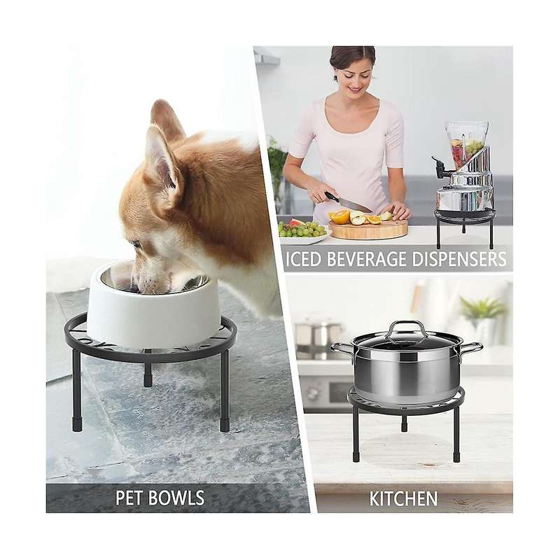 2-pack Decent Metal Plant Stands, Heavy Duty Flower Pot Stands for Multiple Plant, Anti-rust Iron P