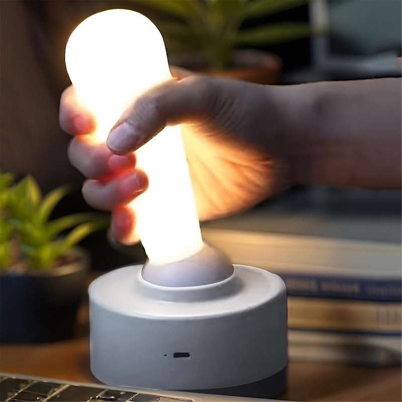 2Pack Lever Light Ambient Lighting Stick Lamp Shake Toggle Switch Rechargeable LED Night Light Wall