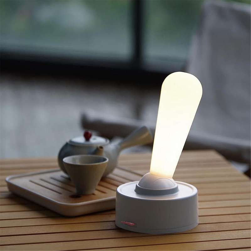2Pack Lever Light Ambient Lighting Stick Lamp Shake Toggle Switch Rechargeable LED Night Light Wall