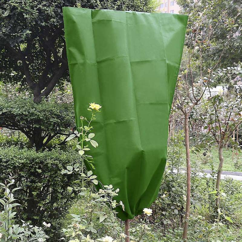 2Pack Heavy Duty Plant Cover Warm Worth Frost Protection Bag Frost Blanket for Shrubs Dwarf Flower