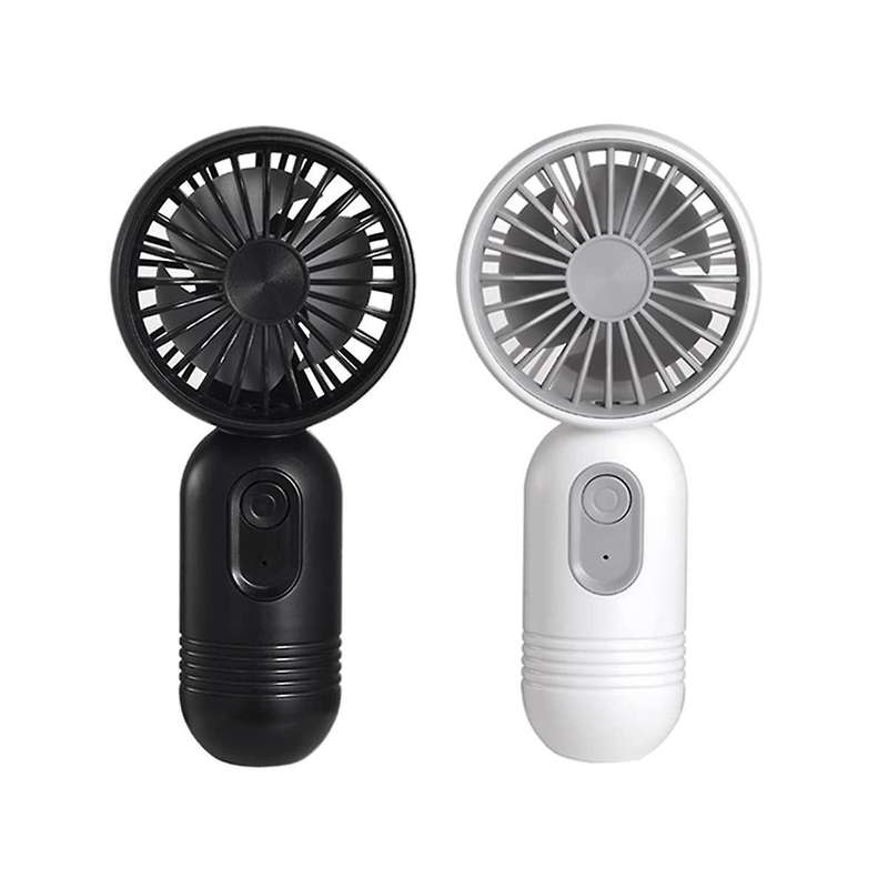 2pack Portable Handheld Mini Fan, Usb Rechargeable Personal Fan with 3 Speeds for Travel/camping/ou