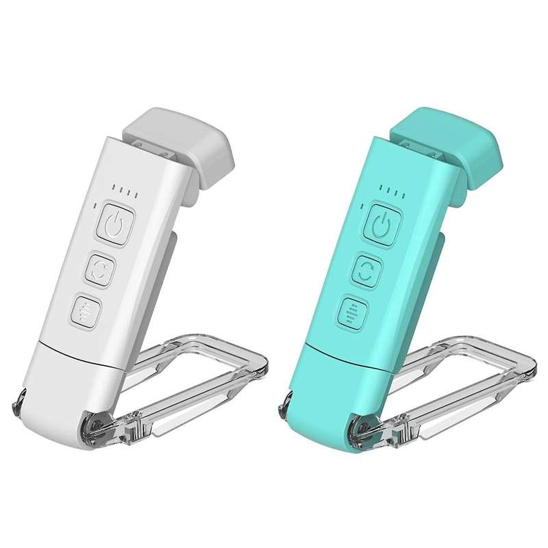 2Pack Reading Light, Portable Rechargeable Book Light with 5 Brightness Adjustable, 30/60-Min Timer
