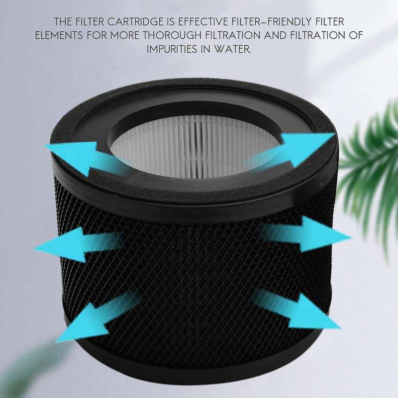 2-pack Replacement True Hepa Filters Compatible for Tt-ap001 and Va-ee014 Air Purifiers