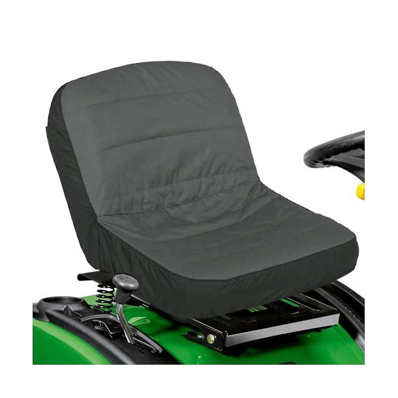 2pack Universal Riding Lawn Mower Tractor Seats Cover Padded Comfort Pad Storage Pouch Medium Black