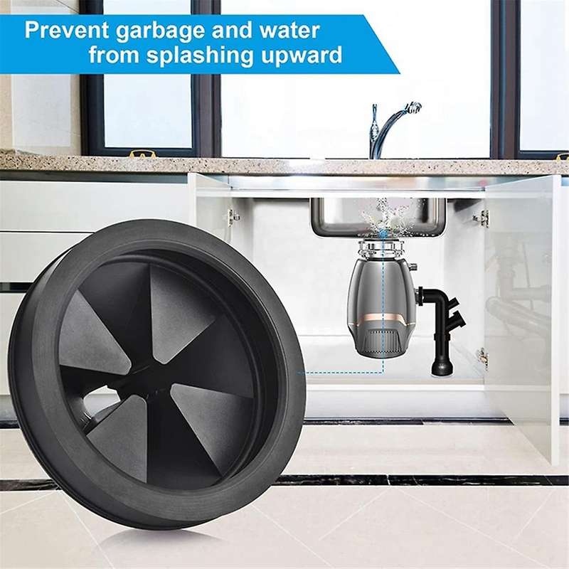 2-pack Sink Backsplash Garbage Disposal Splash Guard Food Waste Disposer Splash Guard Collar Replac