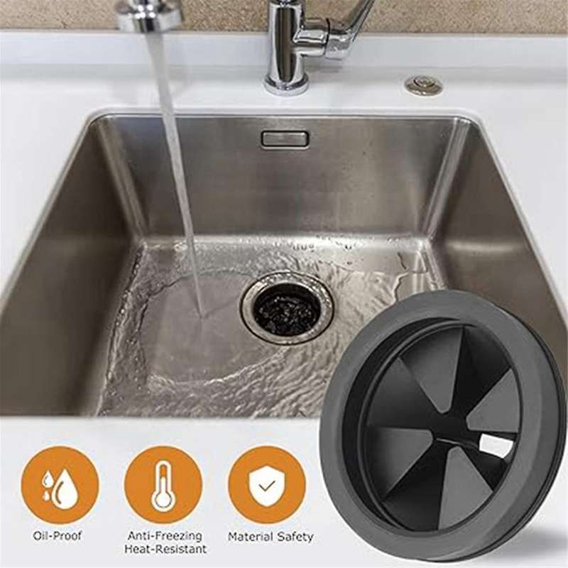 2-pack Sink Backsplash Garbage Disposal Splash Guard Food Waste Disposer Splash Guard Collar Replac