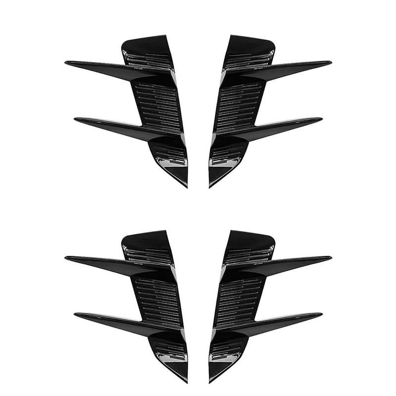 2pair Car Front Windshield Wiper Arm Cover Side Trim Cover Water Guide for Xtrail T32 Rogue 2014+