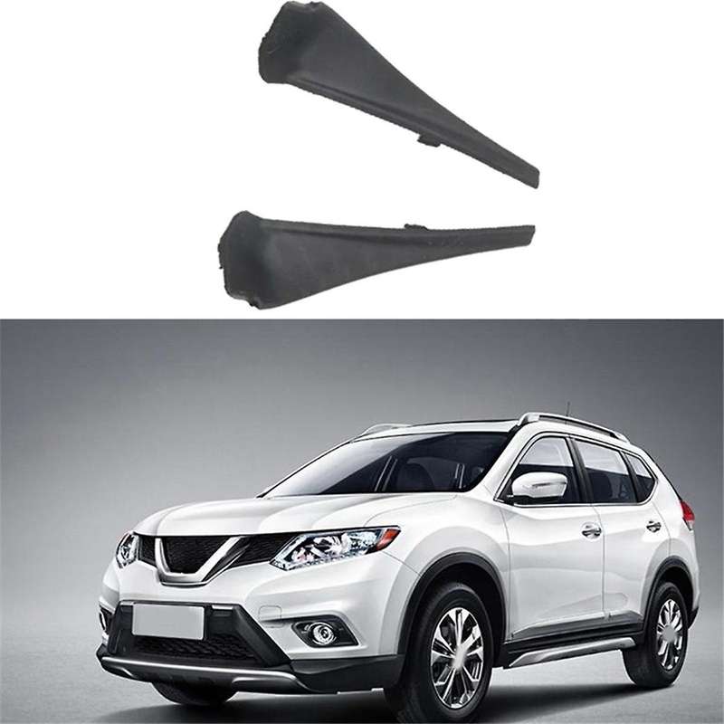 2Pair Car Front Windshield Wiper Arm Cover Side Decorative Cover Water Deflector for Xtrail T32 Rogu