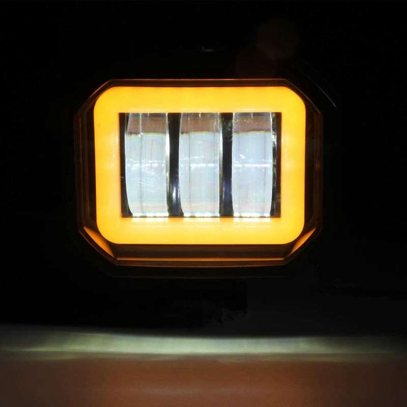 2pc 30w Motorcycle Spotlights White,4inch Motorcycle Fog Light Lamp Motorcycle Headlight Led Auxili