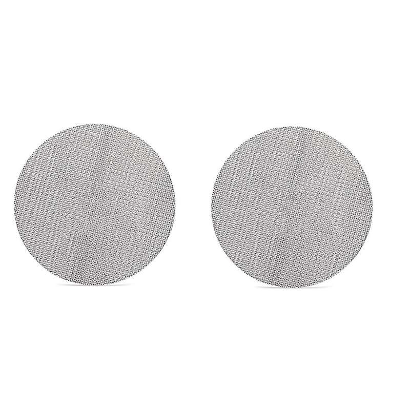 2PC 51mm Puck Screen/Espresso Portafilter Lower Shower Screen/Contact Screen - Stainless Steel