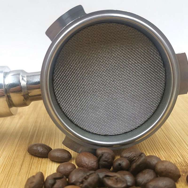 2PC 51mm Puck Screen/Espresso Portafilter Lower Shower Screen/Contact Screen - Stainless Steel
