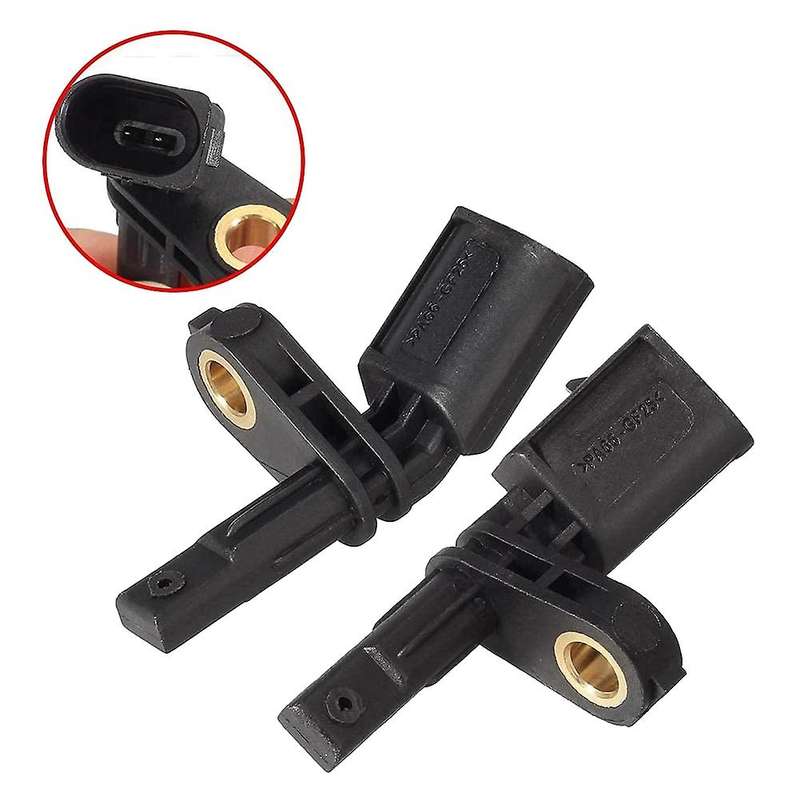 2Pc ABS Wheel Speed Sensor Front Left & Right 7H0927804 WHT003856 for - A3 Golf