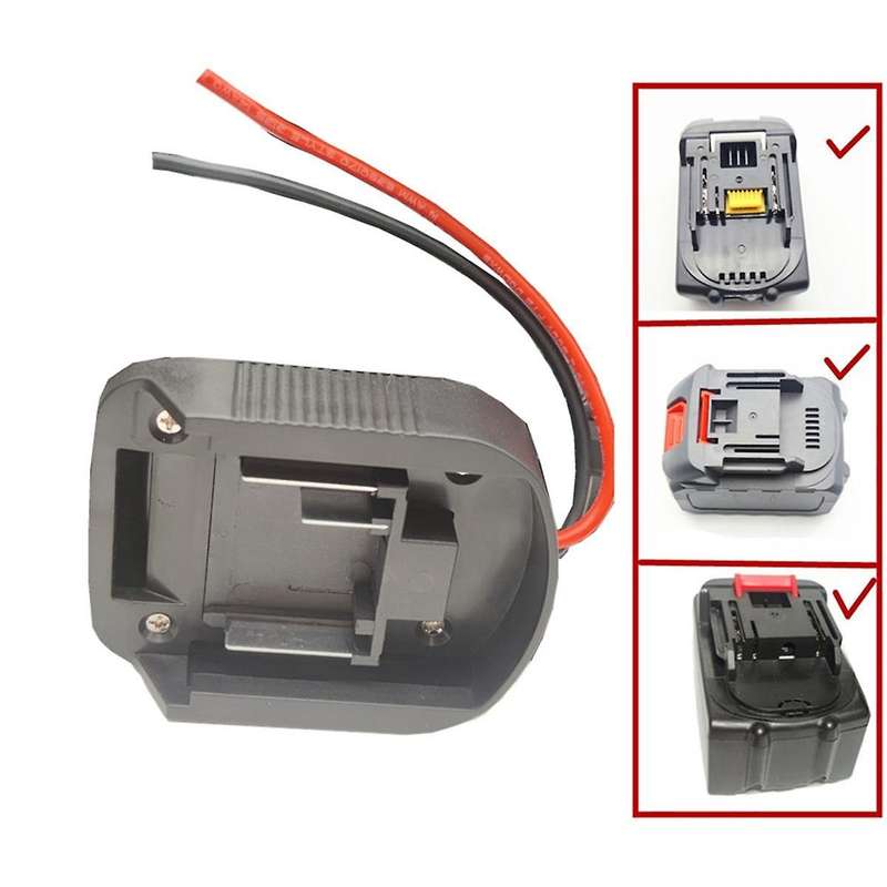 2Pc Battery Adapter for 18V Lithium Battery Power Tool Connector Adapter Dock Holder for Power Tool