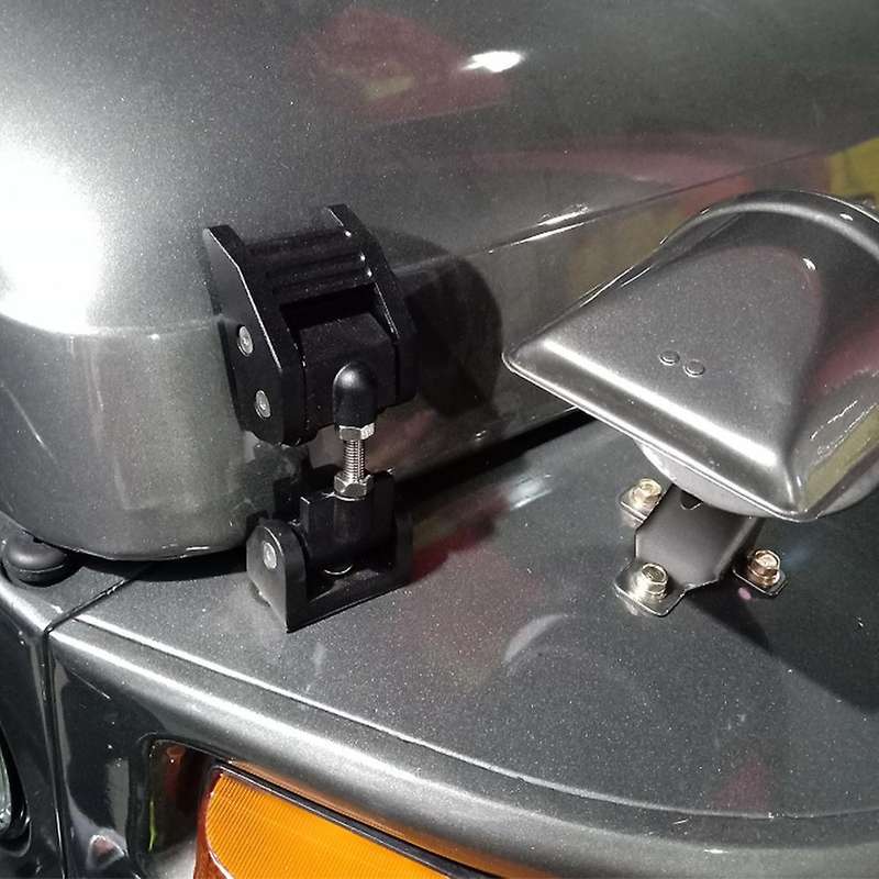 2PC Aluminum Hood Latches Catch Kit for JK JKU 2007-2018 JL JLU