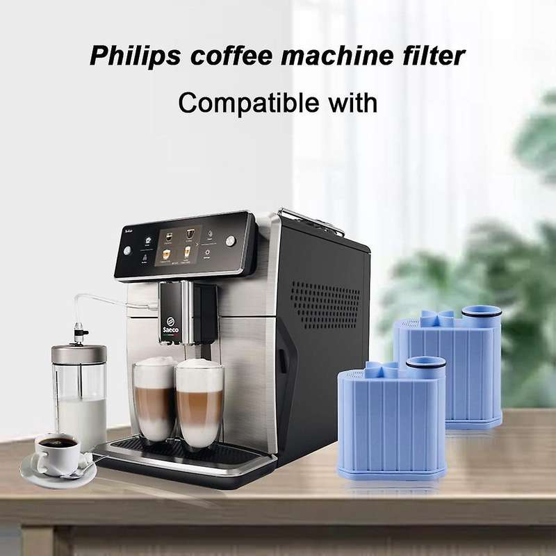 2PC Coffee Machine Water Filters for EP5360/10 HD8911 EP4010 M5479 EP3360 EP5333 for CA6903